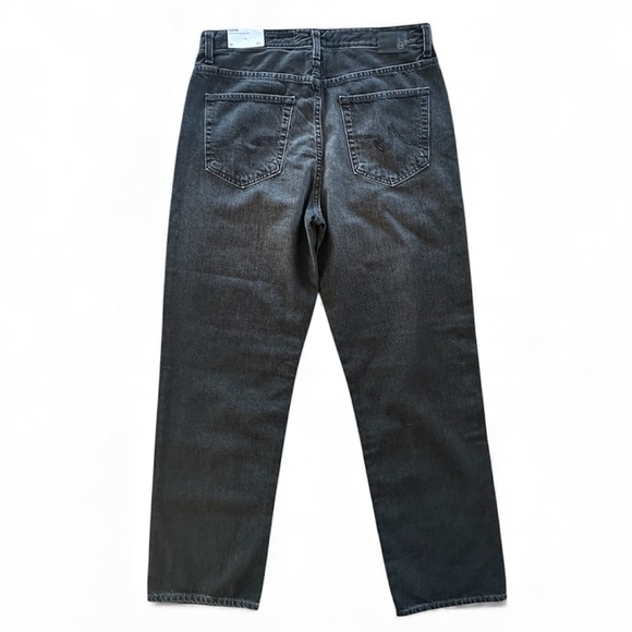 AG Jeans Women’s Clove Relaxed Vintage Straight Black Metropolis Size 30 NWT - Picture 4 of 13
